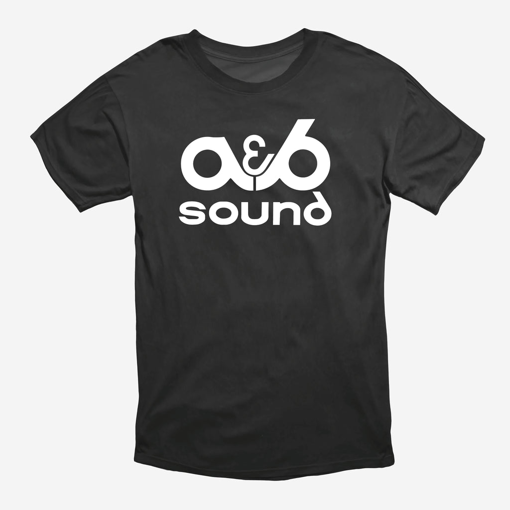 A&B Sound White Logo T-Shirt