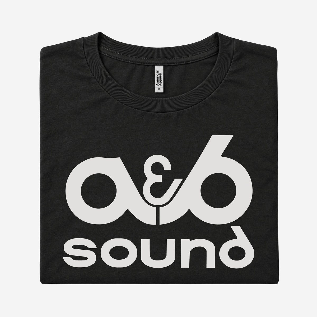 A&B Sound White Logo T-Shirt