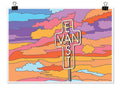 East Van Cross Print by Won Kang
