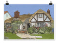 Vancouver Hobbit House Print by Won Kang