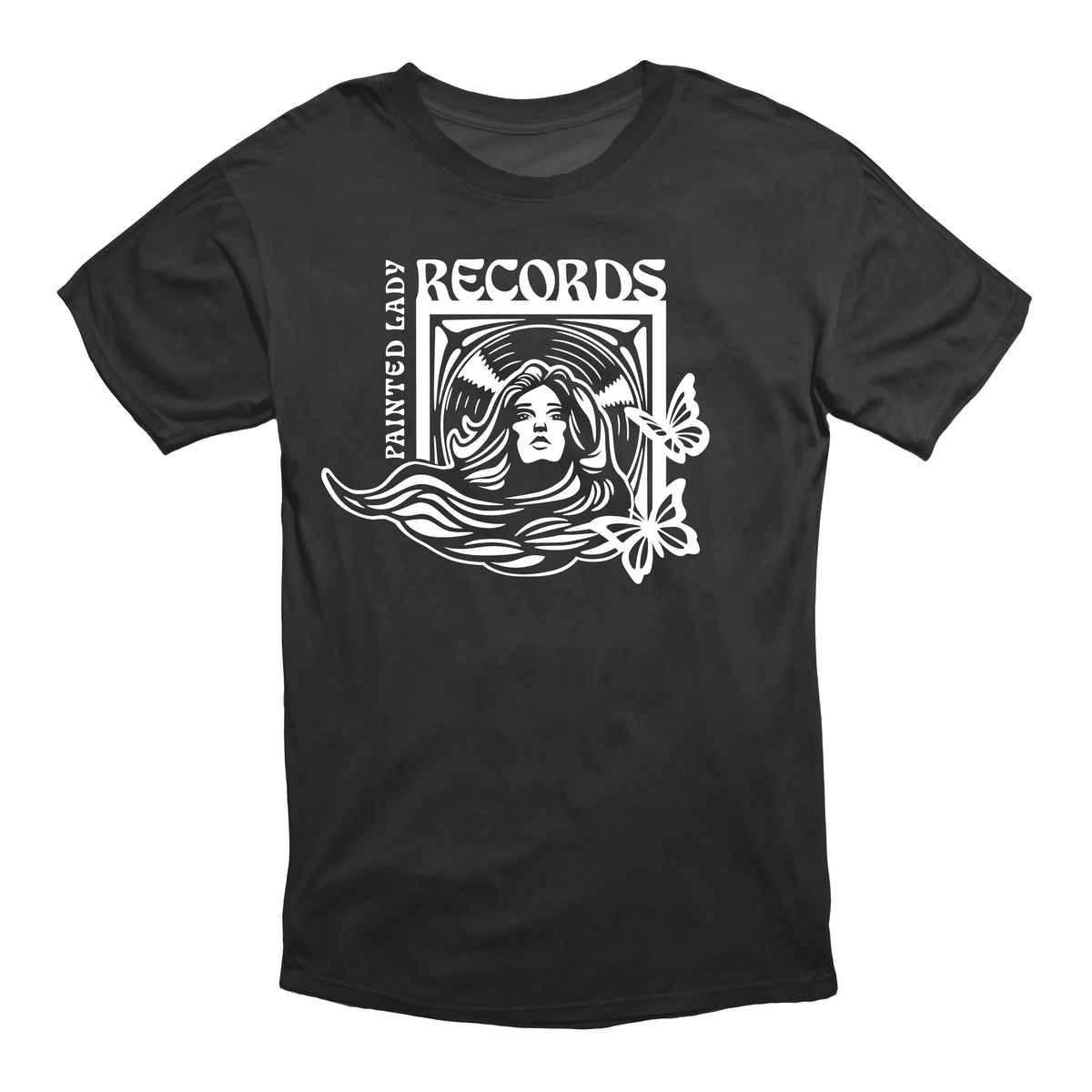 Painted Lady Records Logo T-Shirt