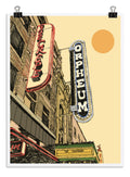 Orpheum Print by Won Kang
